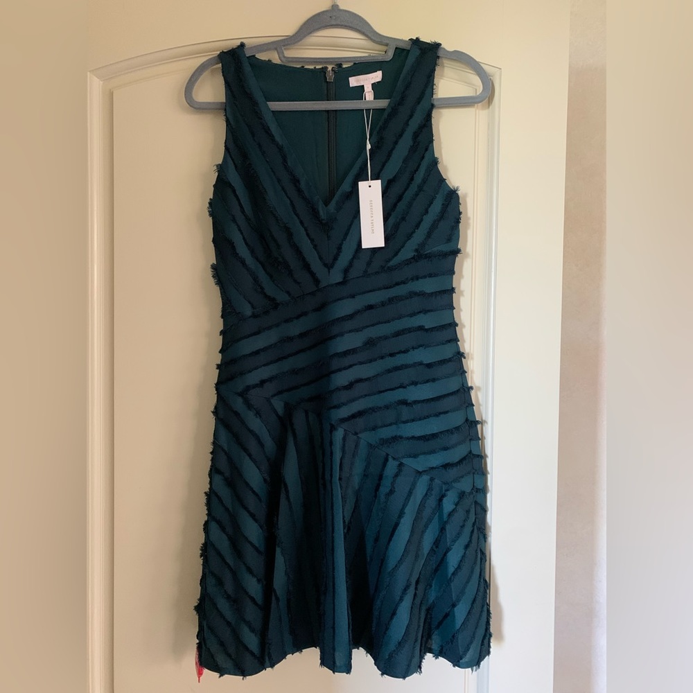 Rebecca Taylor forest Green Party dress. New with tags!